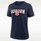 Auburn Arch Logo Women's Nike College T-Shirt