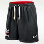 Georgia Courtside Men's Nike Dri-FIT College Reversible Shorts