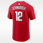 Kyle Schwarber Philadelphia Phillies Men's Nike MLB T-Shirt