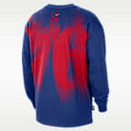 Philadelphia 76ers Standard Issue Men's Basketball Long-Sleeve Top