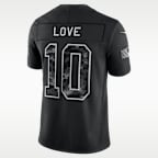 Jordan Love Green Bay Packers Salute to Service Men's Nike Dri-FIT NFL Limited Jersey