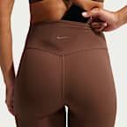 Nike Zenvy Women's High-Waisted Full-Length Leggings with No Front Seam