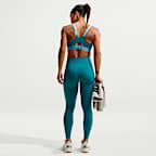 สปอร์ตบราผู้หญิงแบบปรับได้เสริมฟองน้ำ Nike Indy High Support