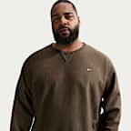 Sudadera de cuello redondo de tejido Fleece para hombre Nike Solo Swoosh