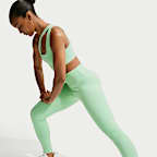 Leggings de tiro alto de largo completo sin costura delantera para mujer Nike Zenvy
