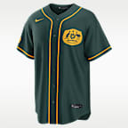 Jersey de futbol Nike x MLB Stadium de la selección de Australia para hombre