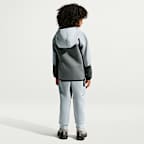 Conjunto de 2 piezas de sudadera de cierre completo Tech Fleece para niños talla pequeña Nike Sportswear
