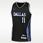 Jersey Nike de la NBA Swingman para niños talla grande Kyrie Irving Dallas Mavericks City Edition