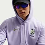 대한민국 클럽 남성 나이키 축구 프렌치 테리 풀오버 후디