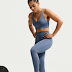 Nike Universa Women's High-Waisted Full-Length Leggings with No Front Seam