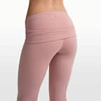 NikeSKIMS Matte Women's Flared Fold-Over Waistband Pants