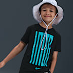 Inter Milan Nike Football-T-shirt til større børn