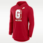 Georgia Legacy Men's Nike Dri-FIT College Long-Sleeve Hooded T-Shirt