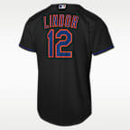 Francisco Lindor New York Mets Big Kids' Nike Replica 26 Jersey