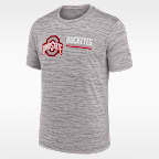 Playera universitaria Nike Dri-FIT para hombre Ohio State Sideline Velocity