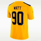 T.J. Watt Pittsburgh Steelers Men's Nike Dri-FIT NFL Limited Jersey
