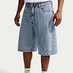 Nike 'Your Message Here' Men's Indigo Denim Shorts