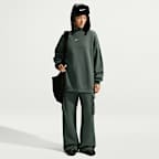 Nike Studio Fleece Medium Weight Women's Oversized Mock-Neck Sweatshirt