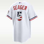 Corey Seager Texas Rangers USA 250 Men's Nike MLB Stadium Jersey