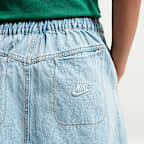 Nike Sportswear Big Kids' Denim Midi Skirt
