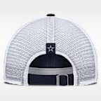 Gorra de rejilla Nike de la NFL ajustable para hombre Dallas Cowboys Primetime
