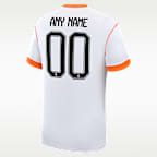 Jersey By You de fútbol Nike Dri-FIT Replica personalizable para hombre Países Bajos visitante 2026 Stadium