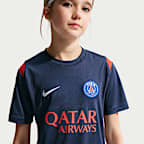 Paris Saint-Germain Academy Pro Older Kids' Nike Dri-FIT Football Short-Sleeve Knit Top