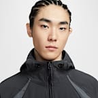 나이키 테크 남성 드라이 핏 우븐 풀집 컬러 블록 윈드러너 재킷