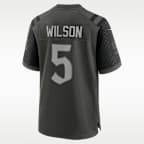 Garrett Wilson New York Jets Rivalries Collection Men’s Nike NFL Game Jersey