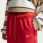 Nike Studio Fleece Medium Weight Women's Mid-Rise Joggers