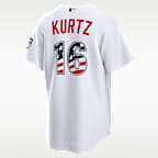 Nick Kurtz Athletics USA 250 Men's Nike MLB Stadium Jersey