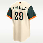 Samuel Basallo Baltimore Orioles City Connect Men's Nike MLB Stadium Jersey