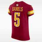 Jayden Daniels Washington Commanders Men's Nike Dri-FIT NFL Elite Jersey
