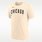 Chicago Cubs Wordmark Men's Nike MLB T-Shirt