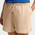 Nike Sportswear Club Fleece Women's Mid-Rise Shorts (Plus Size)