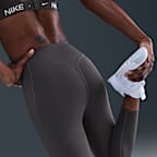 Nike Universa Women's High-Waisted 7/8 Leggings with No Front Seam