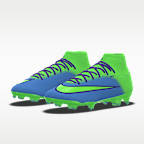 Nike Mercurial Superfly 11 Academy By You personalisierbarer High-Top-Fußballschuh für normalen Rasen