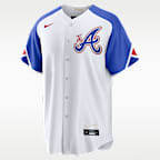 MLB Atlanta Braves City Connect Men's Replica Baseball Jersey