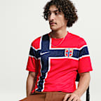 Męska koszulka piłkarska Nike Dri-FIT Norwegia Stadium 2026 (wersja domowa) – replika