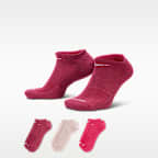 Nike Everyday Plus Cushion Training No-Show Socks (3 Pairs)