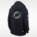 Miami Dolphins Rivalries Collection Sideline Women's Nike Dri-FIT NFL Pullover Hoodie
