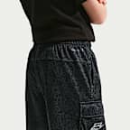 Nike Little Kids' Dri-FIT 2-Piece Air Printed Cargo Shorts Set