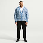 Nike Tartan Men's Loose Golf Cardigan