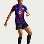 Short de foot Replica Nike Dri-FIT FC Barcelona 2026/27 Stadium Domicile pour femme