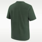 Playera Nike de la NFL para niños talla grande Green Bay Packers Team Issue