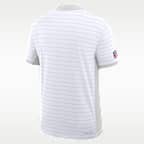 Las Vegas Raiders Sideline Victory Stripe Men's Nike Dri-FIT NFL Polo