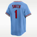 Ozzie Smith St. Louis Cardinals Cooperstown Men's Nike Dri-FIT ADV MLB Limited Jersey
