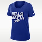 Buffalo Bills Rivalries Collection Slub Women's Nike Dri-FIT NFL T-Shirt
