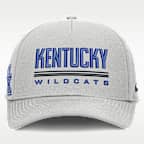 Kentucky Sideline Practice Rise Men's Nike Dri-FIT College Adjustable Hat