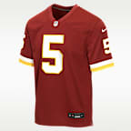 Jayden Daniels Washington Commanders Big Kids' Game Jersey